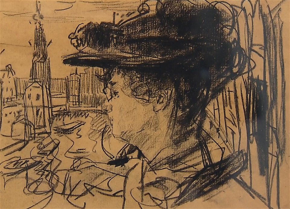 Therese Schwartze, by Isaac Israëls