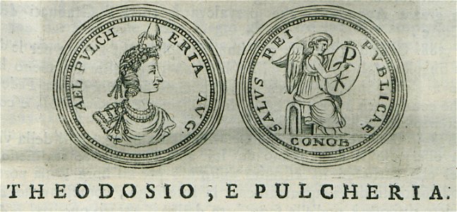 Theodosio, e Pulcheria - Fanelli Francesco - 1695