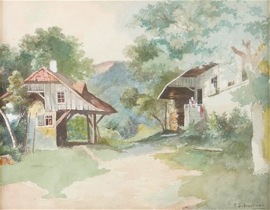 Therese Schachner Haus und Scheune