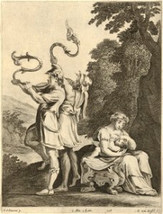 Theodor van Kessel - Jupiter nurtured by Amalthea SVK-SNG.G 11965-129