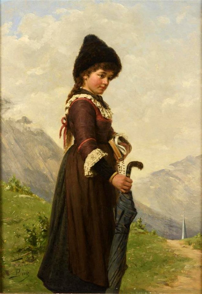 Theodor von der Beek Mädchen aus dem Wipptal