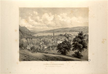 Thermes de Bagnères-Bigorre des Allées Maintenon (Hautes Pyrénées) - Fonds Ancely - B315556101 A PARIS 1 030