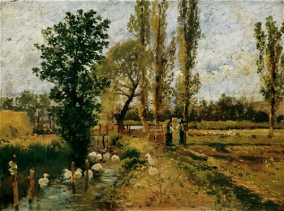Theodor von Hörmann - Bachlandschaft - 5850 - Österreichische Galerie Belvedere
