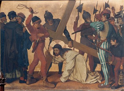 Theophile Lybaert - Jesus falls the second time