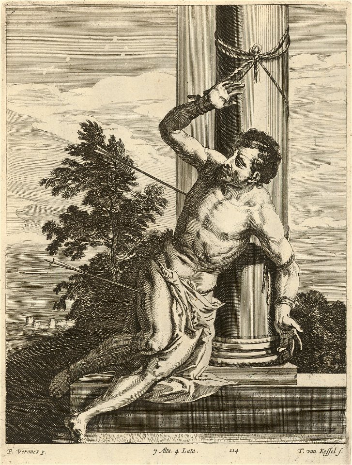 Theodor van Kessel - Saint Sebastian SVK-SNG.G 11965-115
