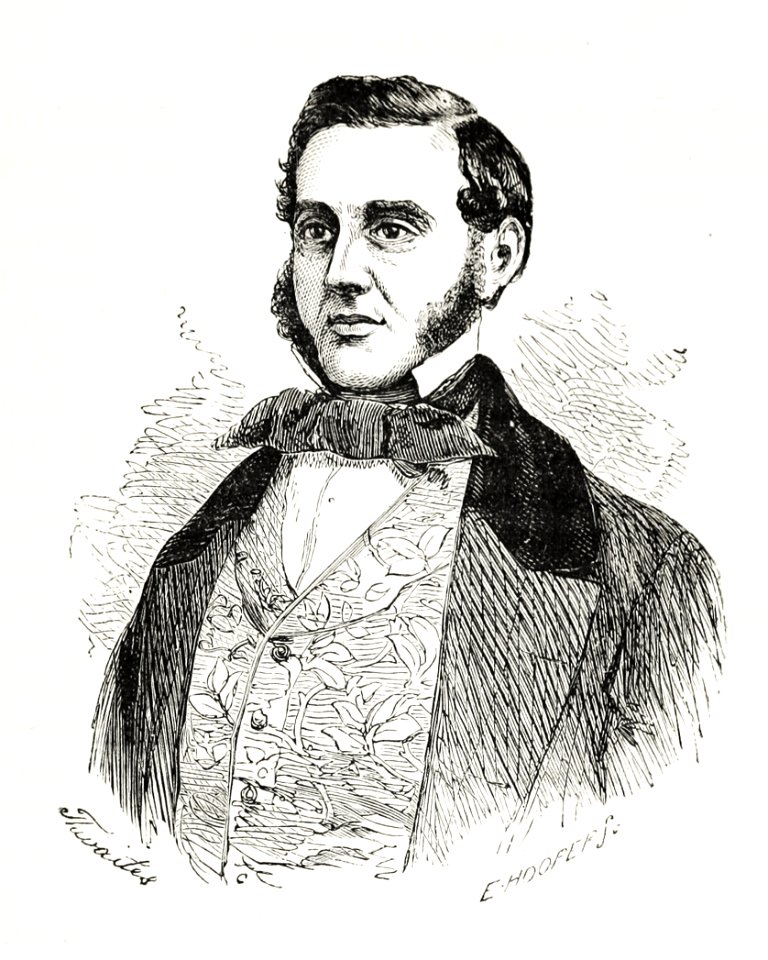 Theodore Payne, engraving