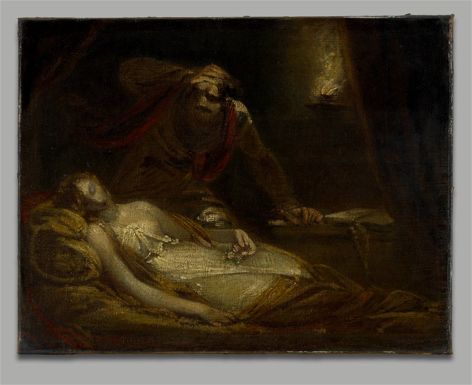 Theodor von Holst - Othello and Desdemona - 1986.124.5 - Yale University Art Gallery