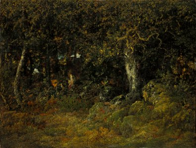 Theodore rousseau le chene de roche)