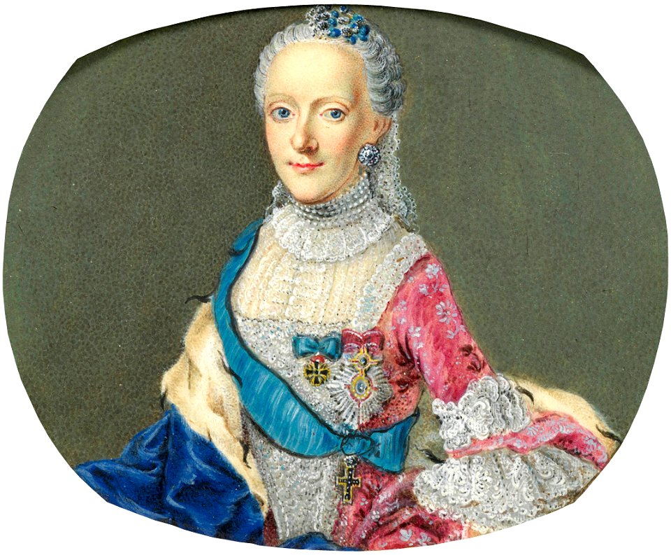 Theresa Natalia, Abbess of Gandersheim by anonym (c.1767, Royal coll.)