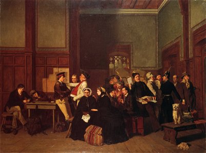 Third-Class Waiting-Room II (Carl d'Unker) - Nationalmuseum - 18028