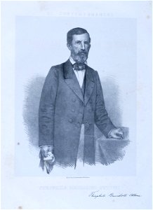 Theophilo Benedicto Ottoni - Litografia