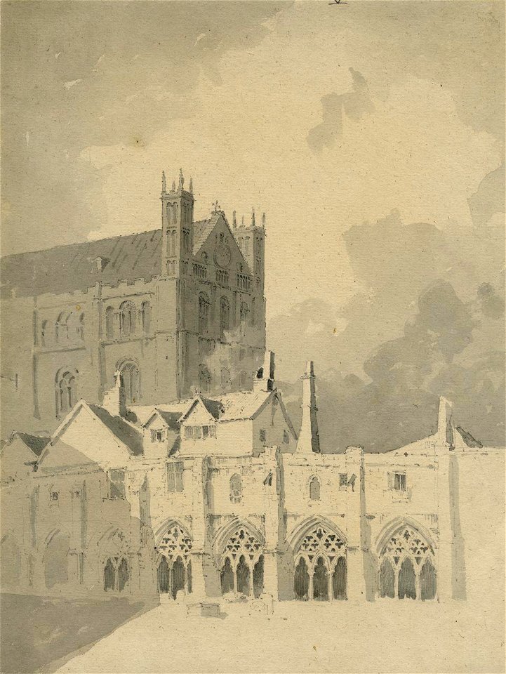 Thirtle - Norwich Cathedral, South Transept and Cloister