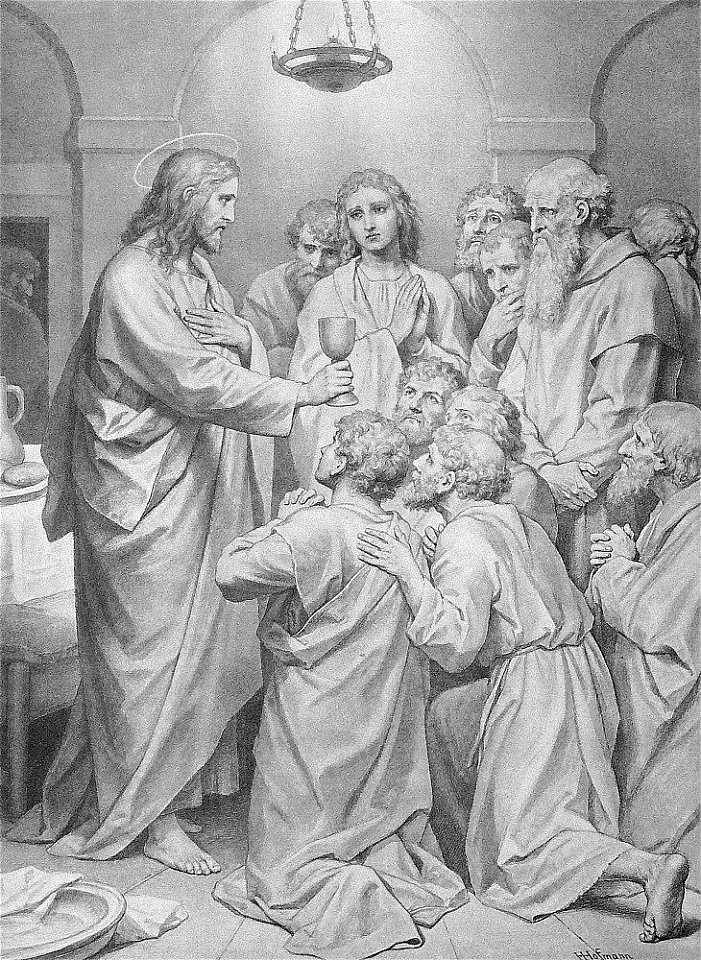 THIS IS MY BLOOD OF THE NEW TESTAMENT, WHICH IS SHED FOR MARY