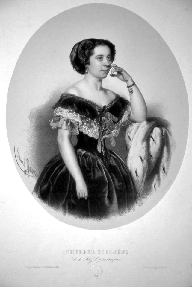 Therese Tietjens Litho