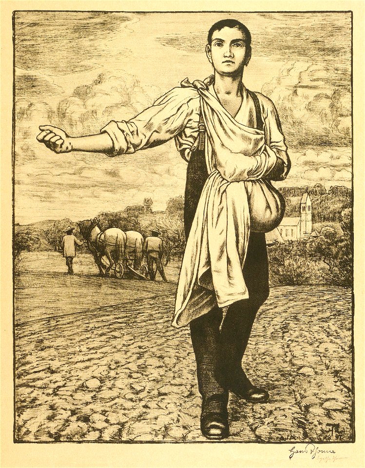 Hans Thoma - Der Sämann, 1897