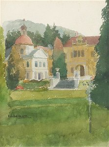 Therese Schachner Schloß Neubruck bei Scheibbs