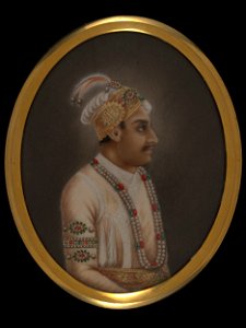 This painting depicts Ahmad Shah (1748-54).