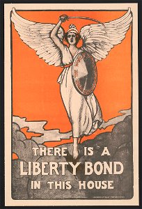 There is a Liberty Bond in this house - Commercial Art Class, Maryland Institute. LCCN2002719776
