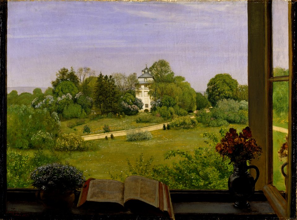Hans Thoma - Die Öd (Holzhausenpark und -schlößchen)