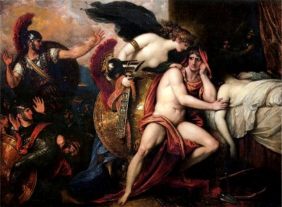 Thetis Bringing Armor to Achilles I by Benjamin West