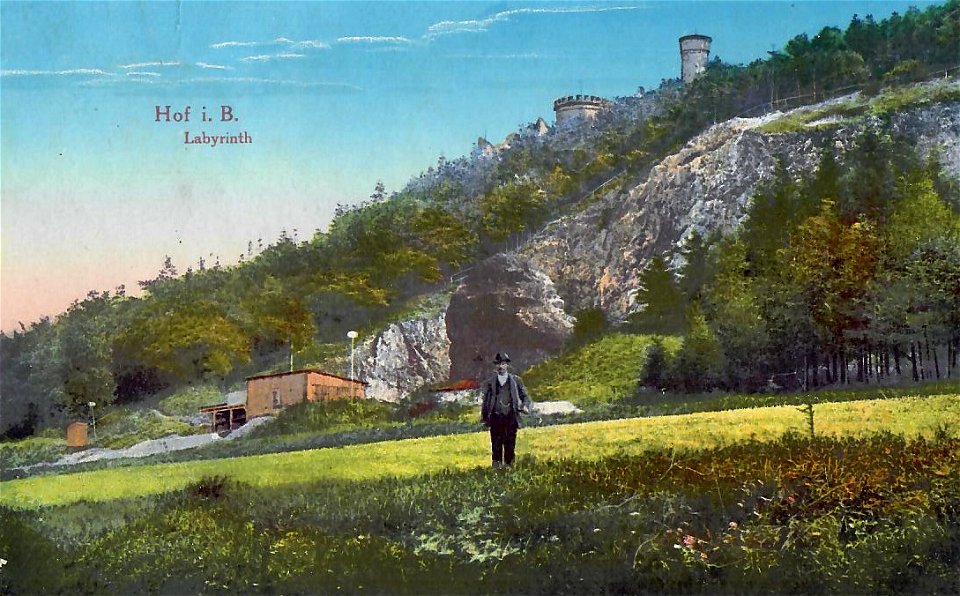 Theresienstein Steinbruch Postkarte 02