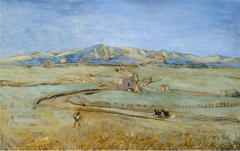 Hans Thoma - Ponte Nomentano (1880)