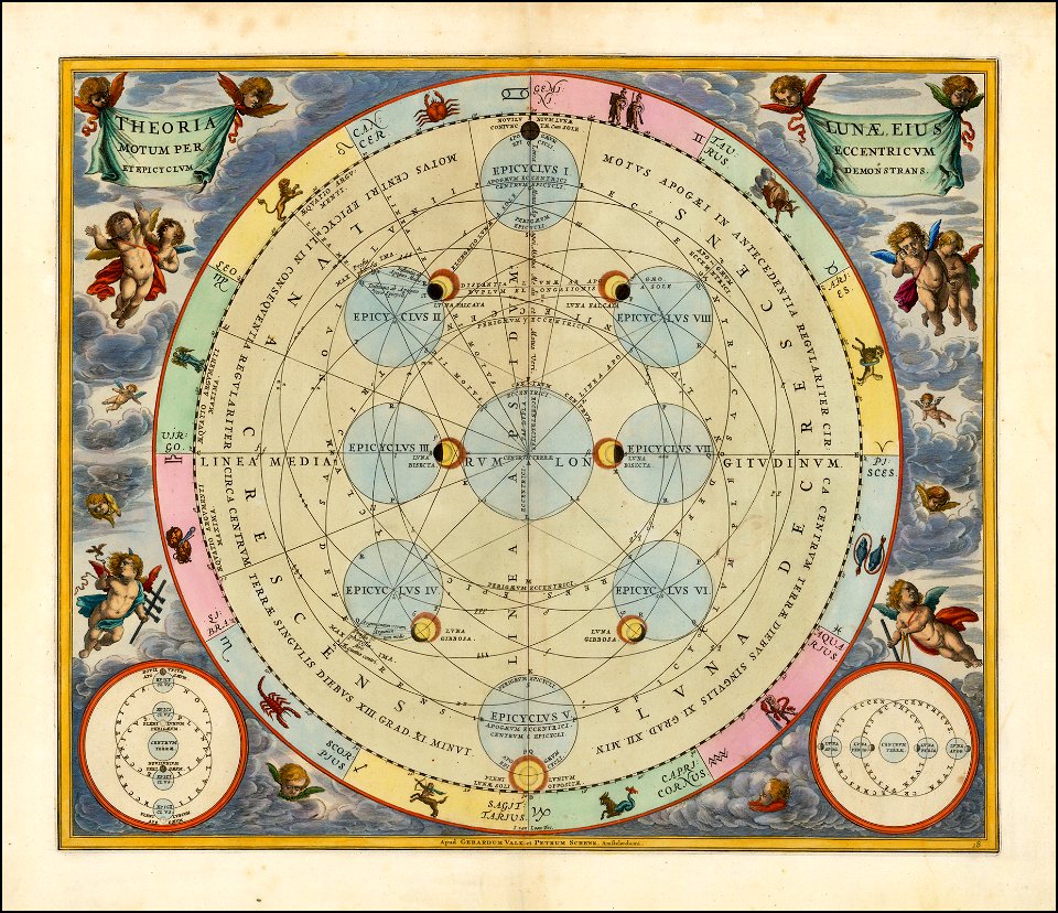 Theoria Lunae, Eius Motum Per Eccentricum Et Epicyclum Demonstrans