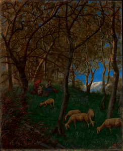 Hans Thoma - Am Gardasee, 1907 (Metropolitan Museum of Art)