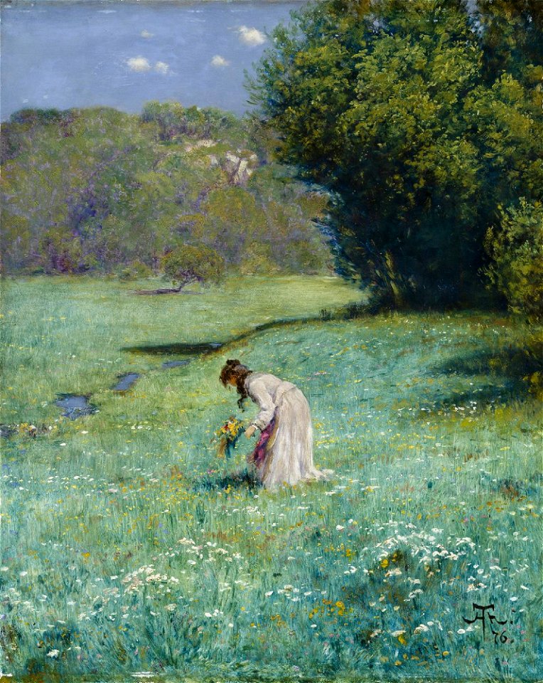 Hans Thoma - Waldwiese