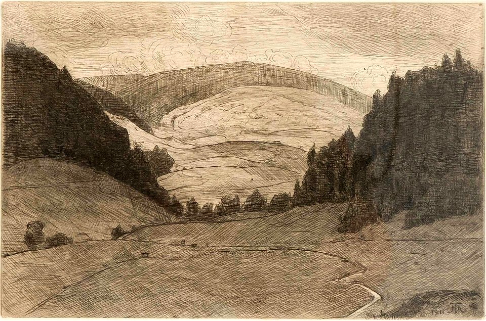 Hans Thoma - Schwarzwaldhöhe (1911)