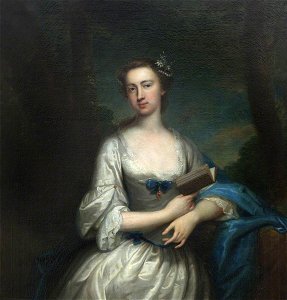 Thomas Bardwell (1704-1767) - Called 'Elizabeth Dobyns (1693–1735-1736), Mrs Ashe Windham' (but possibly Sarah Hicks, 1710–1792, Mrs William Windham II) (detail) - 1401175 - National Trust