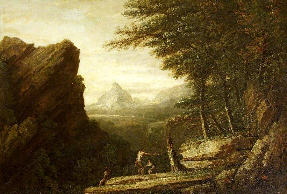 Thomas Barker (1769-1847) - A Rocky Landscape - 732177 - National Trust