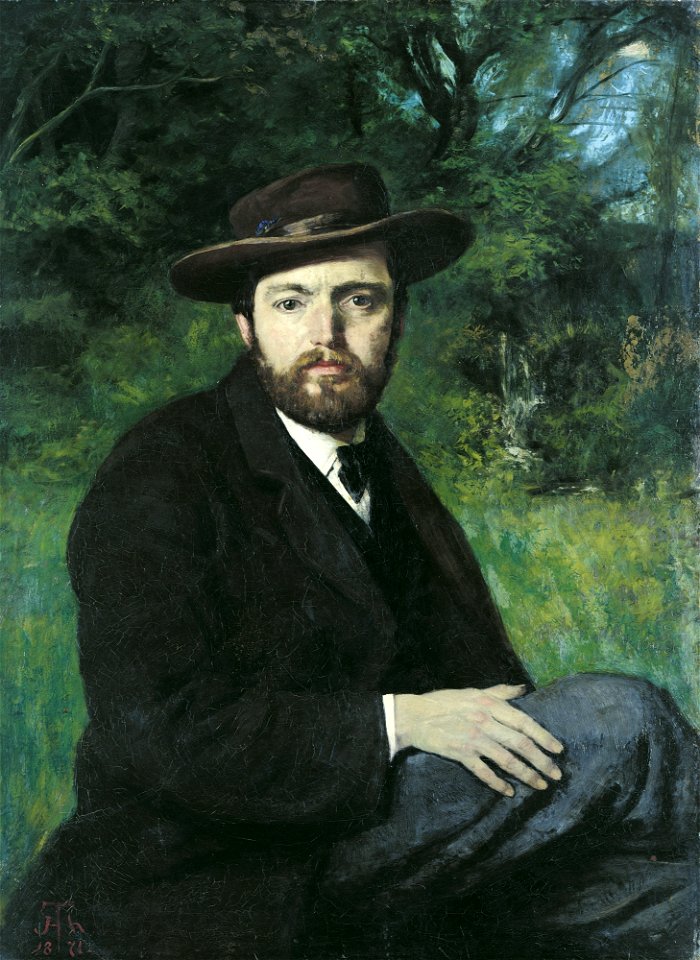 Hans Thoma - Selbstporträt