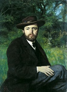 Hans Thoma - Selbstporträt