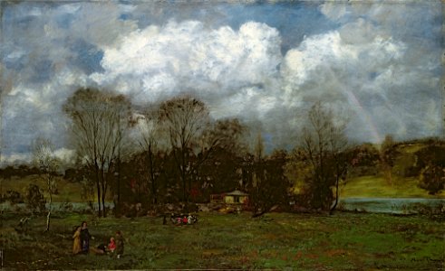 Hans Thoma - Zeitiges Frühjahr