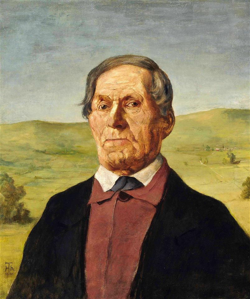 Hans Thoma - Onkel Ludwig Maier