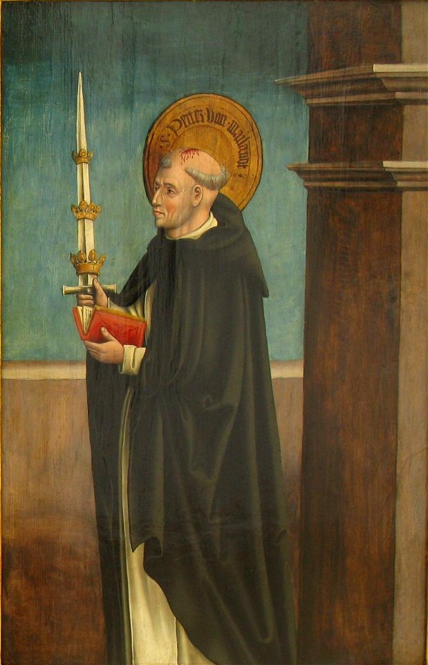 Thoman Burgkmair (zugeschrieben) - Hl. Petrus von Mailand - L 2536 - Bavarian State Painting Collections