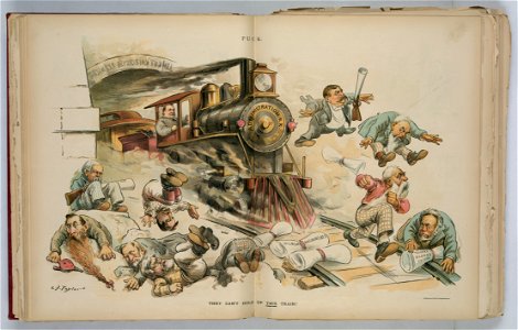 They can't hold up this train! - C.J. Taylor. LCCN2012648775