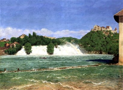 Hans Thoma - Rheinfall bei Schaffhausen