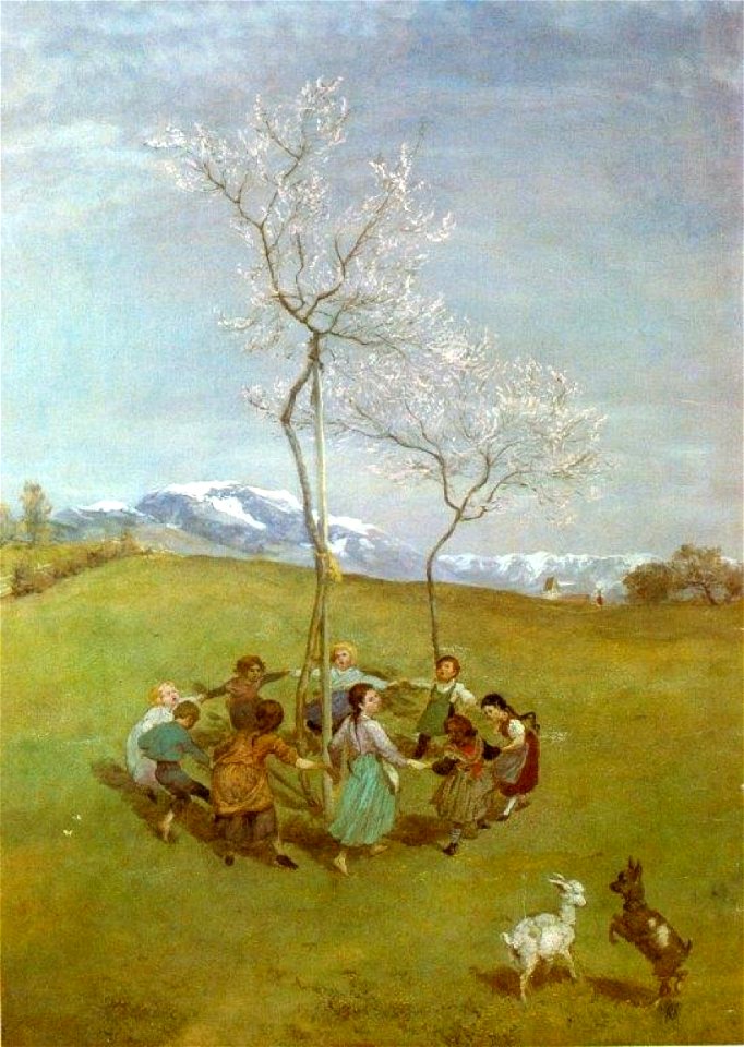 Frühling im Gebirge-Kinderreigen 