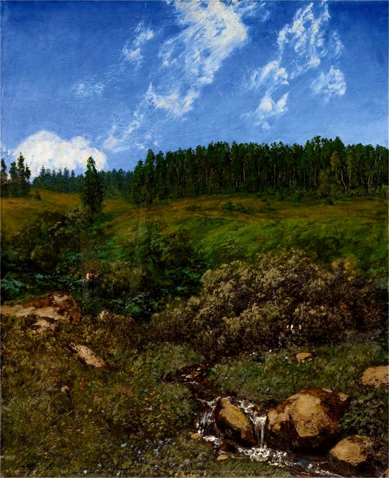 Hans Thoma - Forellenbach (1906)