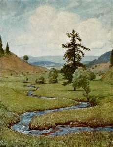 Hans Thoma - Das wandernde Bächlein
