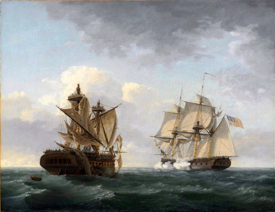 Thomas Birch - Engagement between the United States and the Macedonian