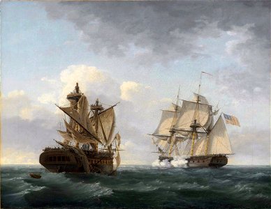 Thomas Birch - Engagement between the United States and the Macedonian