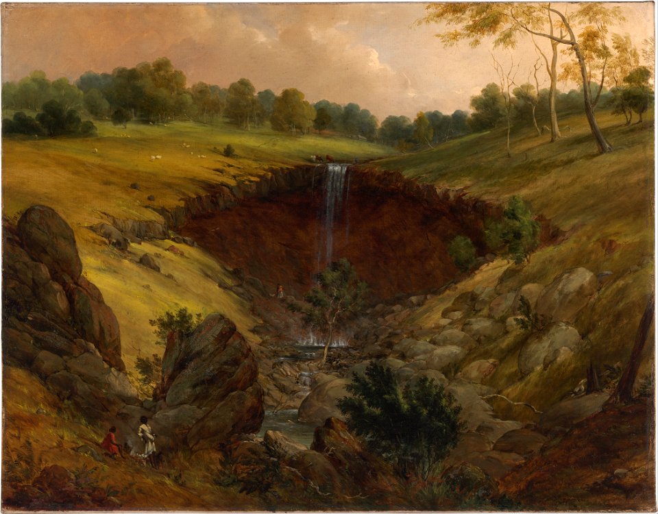 Thomas Clark - The Wannon Falls - Google Art Project