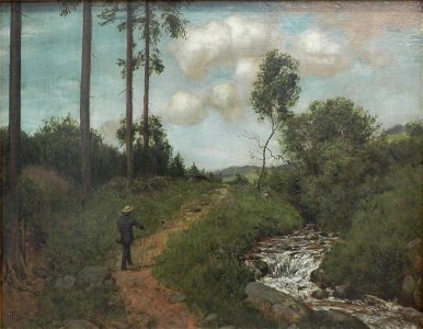 Thoma Der Wanderer im Schwarzwald