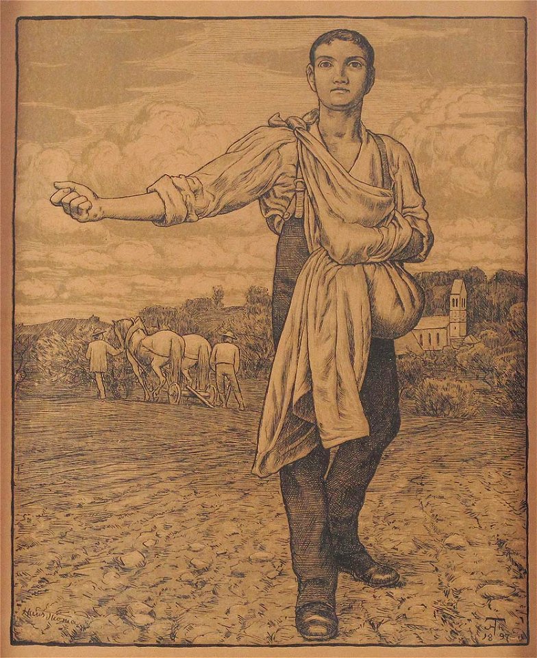 Hans Thoma - Der Sämann (1897)