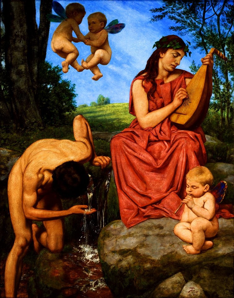 Hans Thoma - Die Quelle