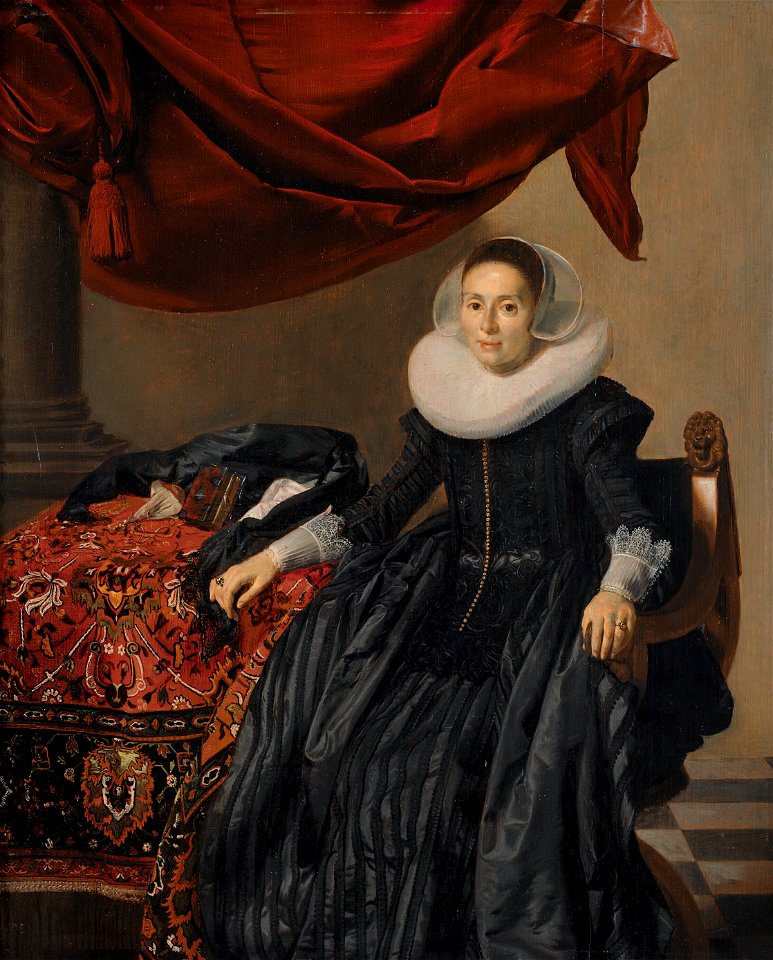 Thomas de Keyser - Portrait of a Young Woman