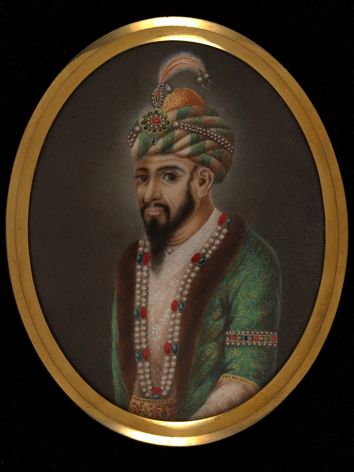 This painting depicts Humayun (1530-56)